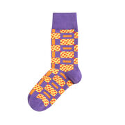 Purple Sika socks